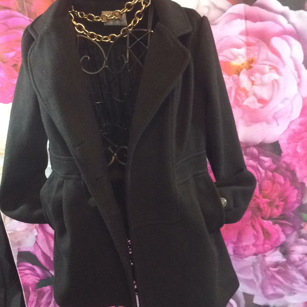 🗻🏹A’gaci Black Button down Coat! Sz L